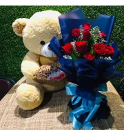 send flower with teddy bear to philippines